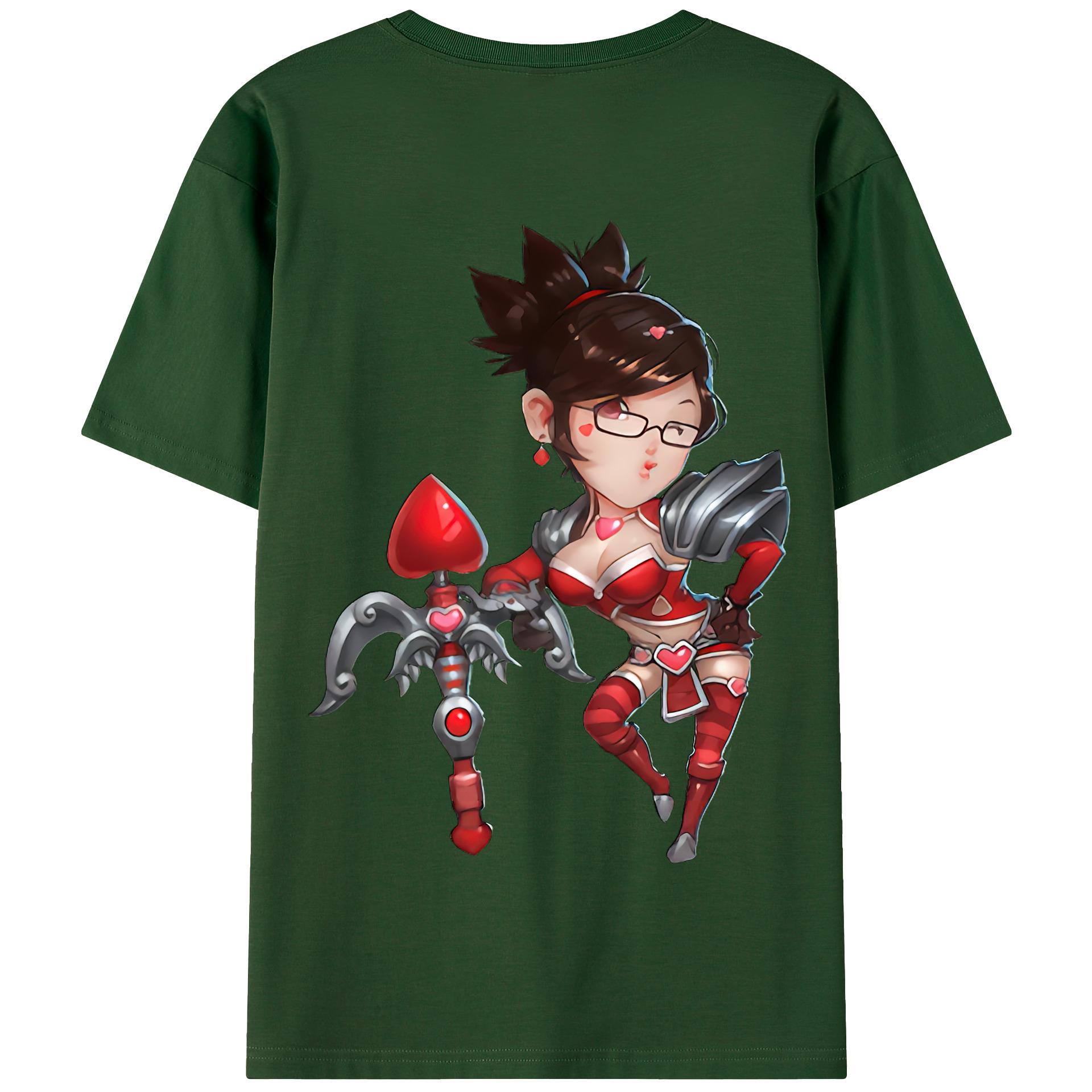 リーグ・オブ・レジェンド League of Legends LOL 綿100％半袖Tシャツ（背面プリント）